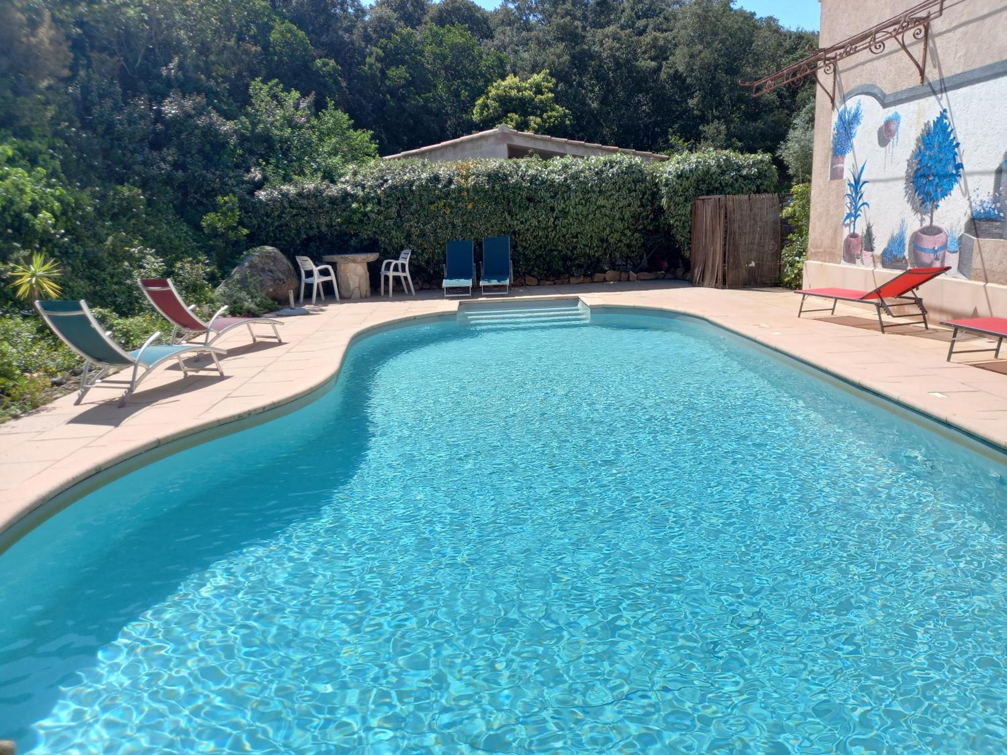 Studio 1 Piece 16 M2 Climatise 2 Personnes Piscine Partagee Porto-Vecchio  Extérieur photo